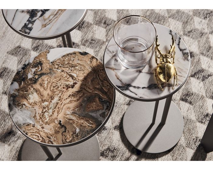 Cattelan Italia Sting Set of 3 Tables (Mixed Heights)