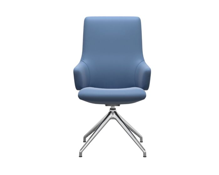 Stressless Laurel High Back Dining Chair (L) with Arms D350