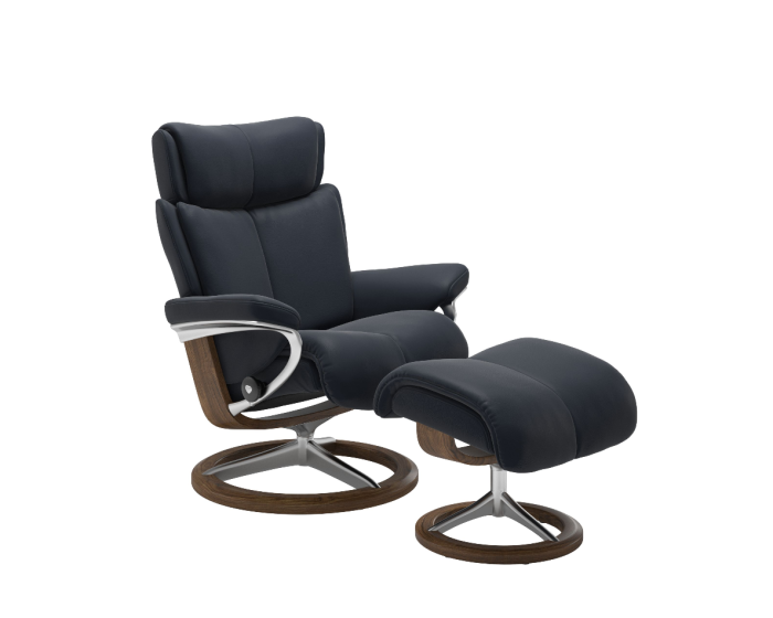 Stressless Magic Signature Chair with Footstool