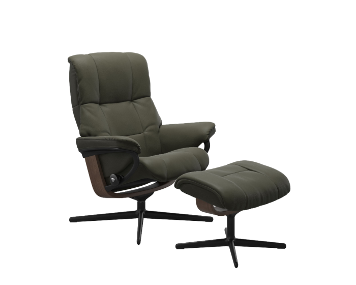 Stressless Mayfair Cross Chair with Footstool
