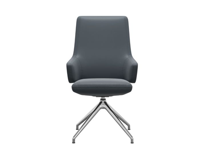 Stressless Vanilla High Back Dining Chair (L) with Arms D350