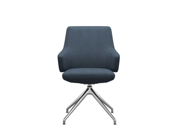 Stressless Vanilla Low Back Dining Chair (L) with Arms D350