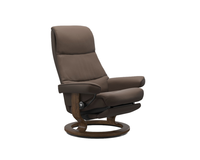 Stressless View Classic Chair with Leg Comfort