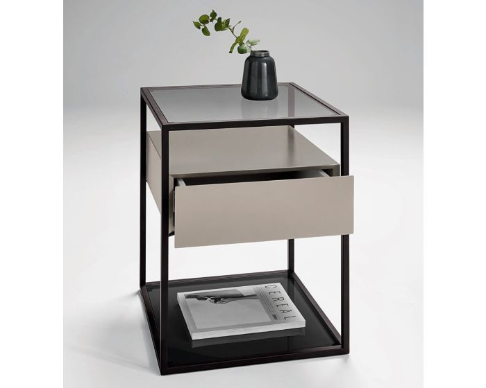 Tribeca Lamp Table with One Drawer