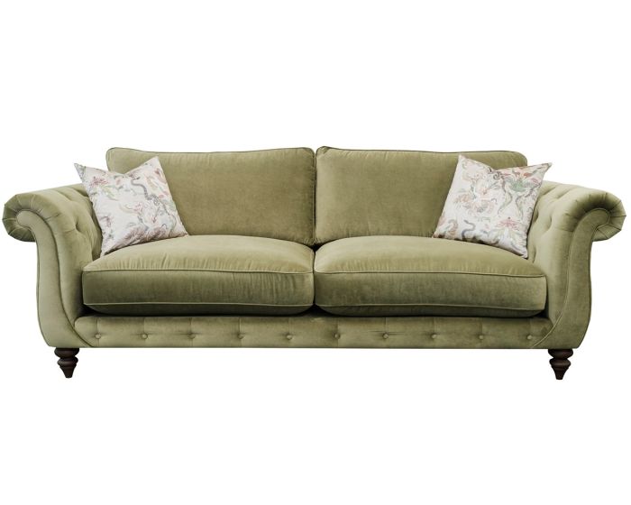 Alexander & James Utopia Fabric Standard Back 3 Seater Sofa