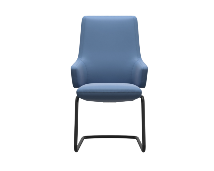 Stressless Vanilla High Back Dining Chair (L) with Arms D400