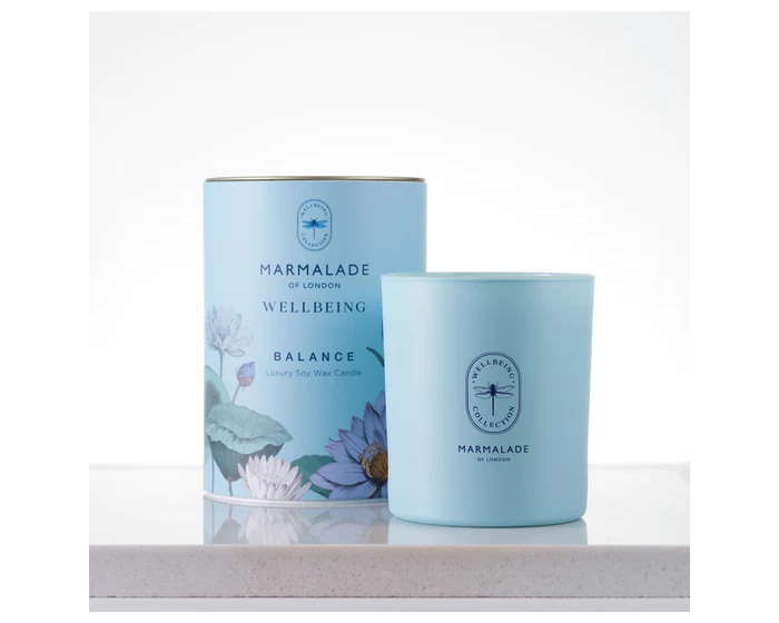 Marmalade of London Wellbeing Balance Luxury Glass Candle
