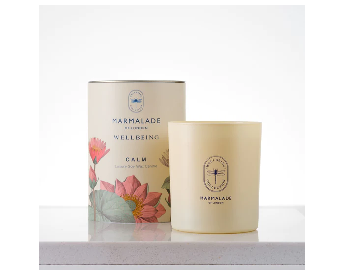 Marmalade of London Wellbeing Calm Luxury Glass Candle