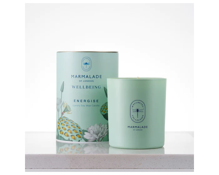 Marmalade of London Wellbeing Energise Luxury Glass Candle