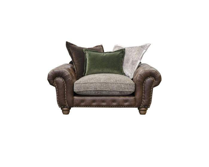 Alexander & James Wilson Pillow Back Snuggler Chair