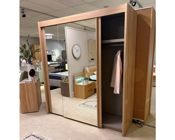 Clearance Belgravia 2 Mirror Gliding Door Wardrobe