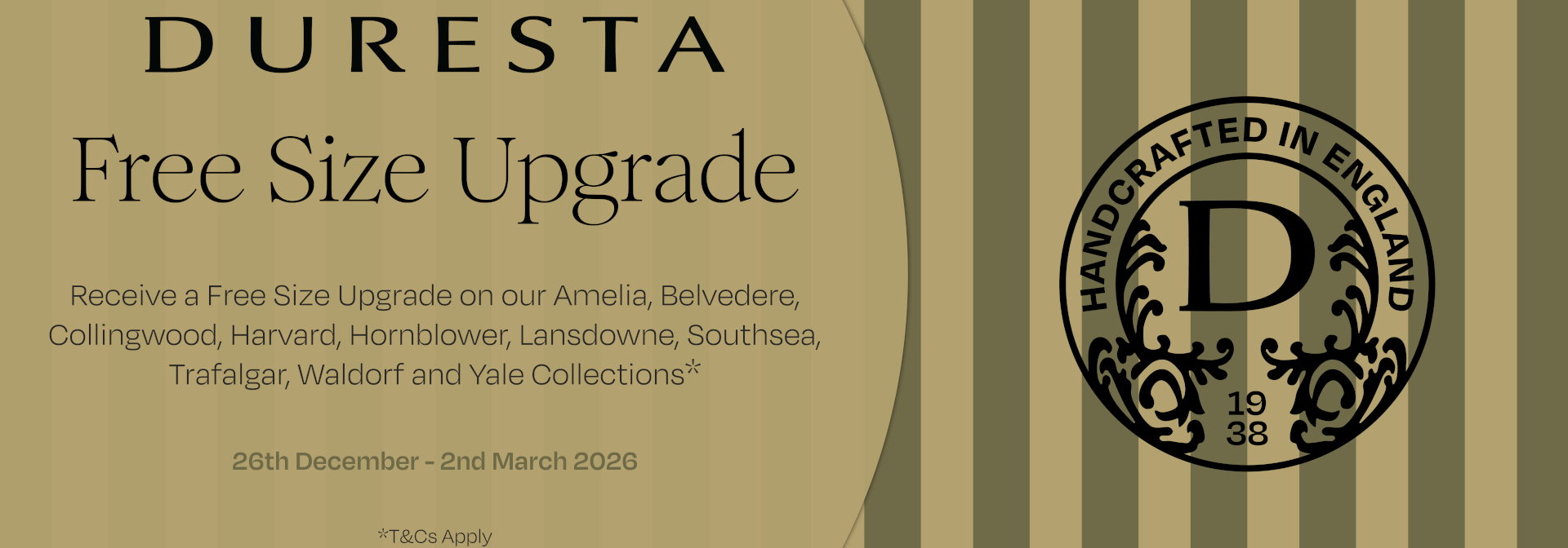 Duresta Winter sale Now On