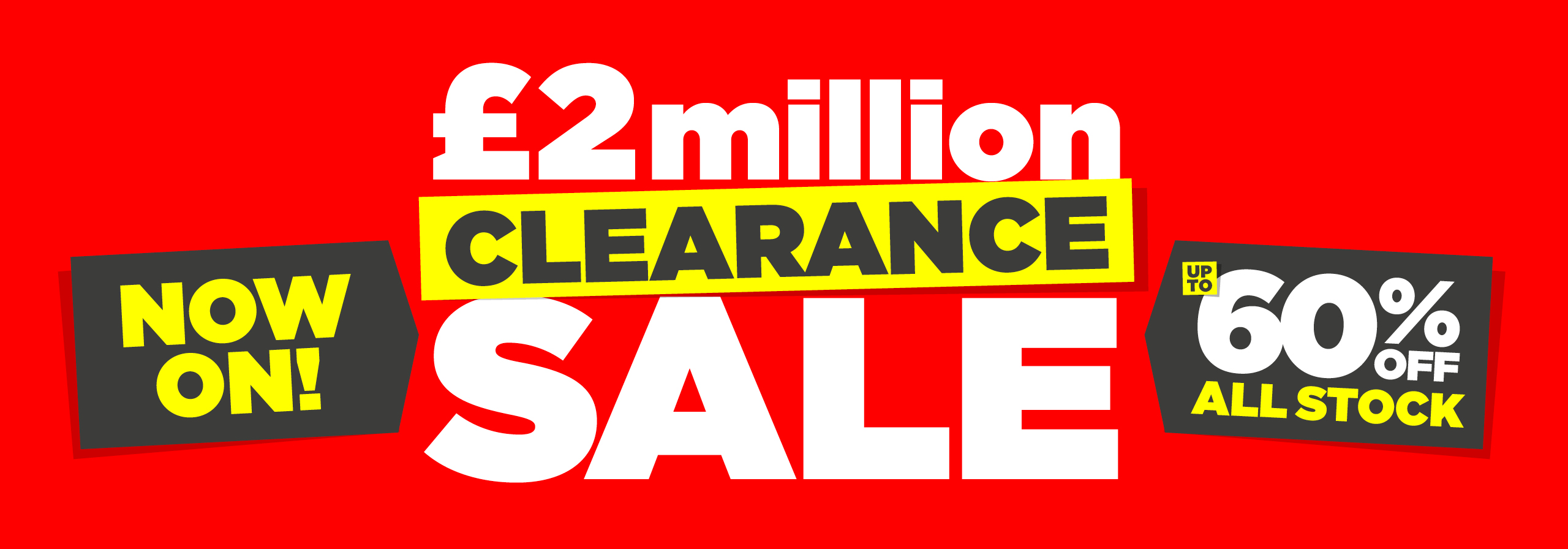 Taskers Clearance Sale - Now On!