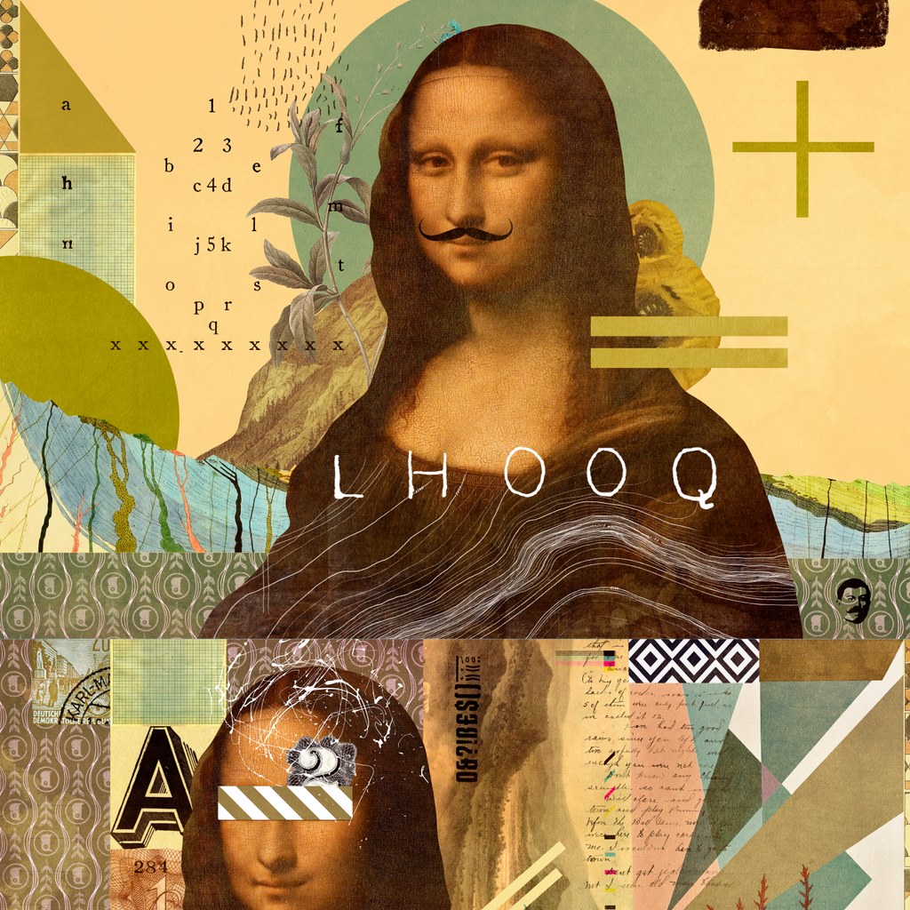 Arty Gioconda (Fabric)