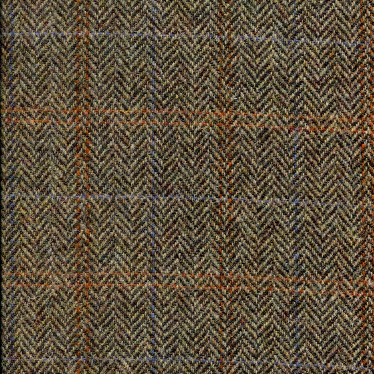 Bracken Herringbone (Harris Tweed Fabric)