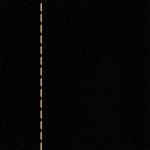 Q230 Black with Off White Stitching (Hide Leather)