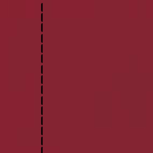 Q238 Red with Black Stitching (Hide Leather)