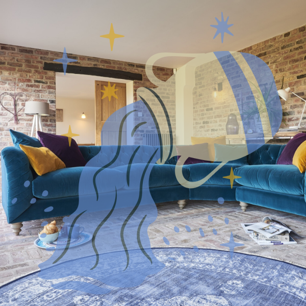 Home Horoscope: How to Style Your Living Room Like an Aquarius