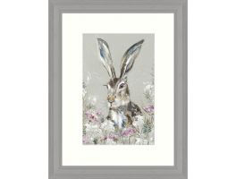 Patience - Framed Rabbit Picture