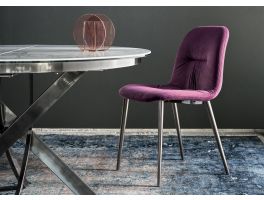 Bontempi Chantal Dining Chair with Conic Legs