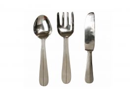 Libra Aluminium Hanging Cutlery Set