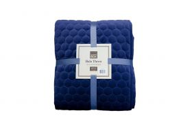Scatter Box Halo Throw Navy 140x240cm