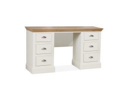 Downton Bedroom Double Pedestal Dressing Table