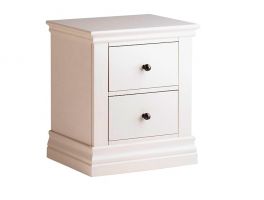 Corndell Annecy Bedroom Bedside Table with 2 Drawers