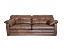 Alexander & James Bailey 3 Seater Sofa upholstered in Byron Tumbleweed Leather