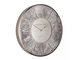 30" Florentine Grand Clock Silvern
