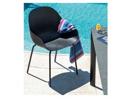 Calligaris Outdoor Academy CB2181-E Metal Frame Chair