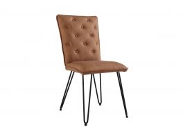 Cassius Tan Studded Chair (x2)