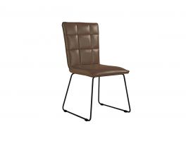 Cassius Brown Panelled Chair (x2)
