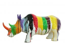 Rhino Drop Sculpture