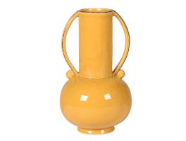 Mustard Cylinder Vase
