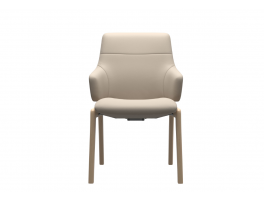 Stressless Chilli Low Back Dining Chair (L) with Arms D100