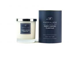 Marmalade of London Glass Jar Candle English Rosemary & Patchouli
