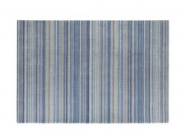 Fine Stripes Blue/Beige Rug