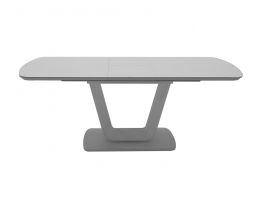 Camaro Extending Dining Table (Light Grey Matt)
