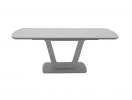 Camaro Large Extending Dining Table (Light Grey Matt)