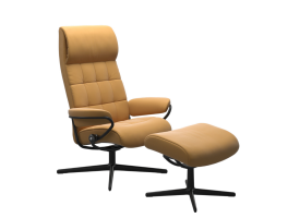 Stressless London Cross Chair with Footstool