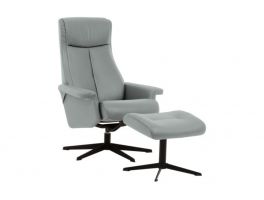 G Plan Lukas Manual Recliner Chair & Footstool