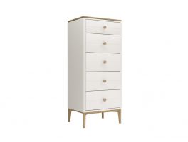Windsor Bedroom Painted Tall 5 Drawer Chest