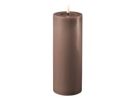 Deluxe Homeart Mocca LED Candle