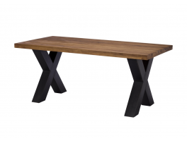 Harlow 180cm X Leg Dining Table