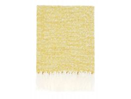 Space Dyed Boucle Ochre Throw