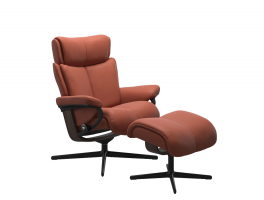 Stressless Magic Cross Chair with Footstool