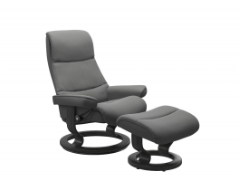 Stressless View Classic Chair with Footstool