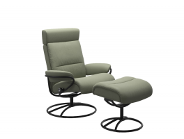 Stressless Tokyo Adjustable Headrest Original Chair with Footstool