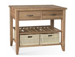 Woodland Living & Dining Double Basket Console Table